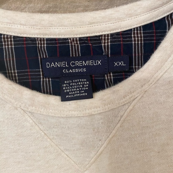 Daniel Cremieux Men's Cream Long Sleeve Crewneck
Sweatshirt Size XXL - Picture 3 of 12